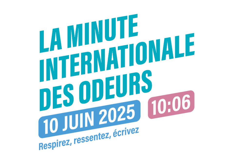 Logo de La Minute internationale des odeurs 2025 (Atmo Normandie©)
