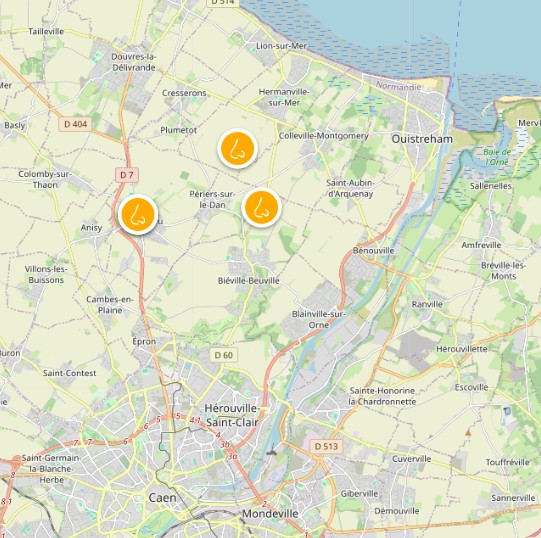 signalements d'odeurs du samedi 17 janvier 2026