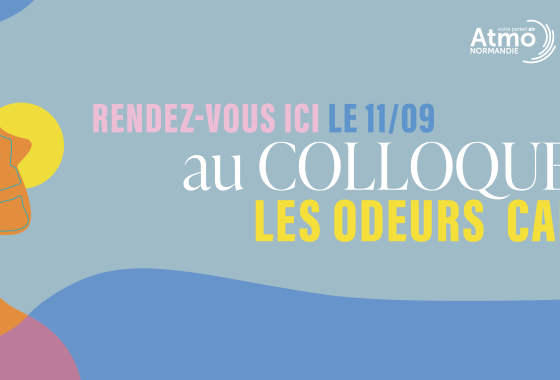 Version 1 de la bannière du Colloque, Les Odeurs capitales