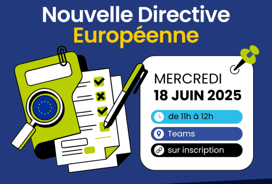 Webinaire nouvelle directive européenne