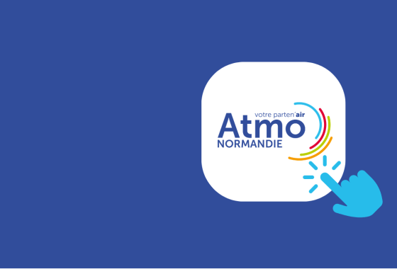 Application Atmo Normandie smarphone