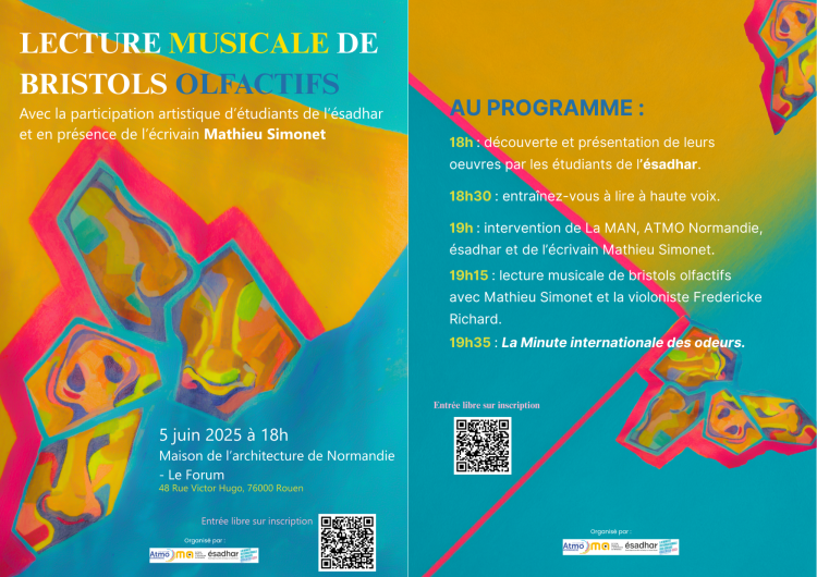 Visuel lecture olfactive