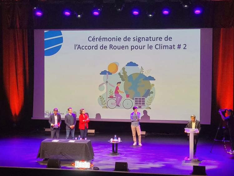 Signature de l’Accord de Rouen sur le Climat #2
