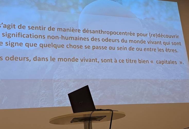 Colloque, Les Odeurs capitales - session "Patrimoine olfactif" (crédit-photo : Atmo Normandie)