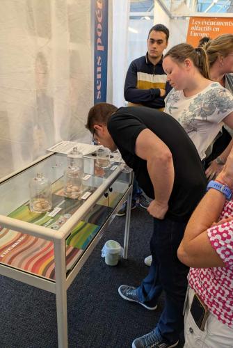 L'Exposition, Les Odeurs capitales : le sens poétique (crédit-photo : Insa Rouen)