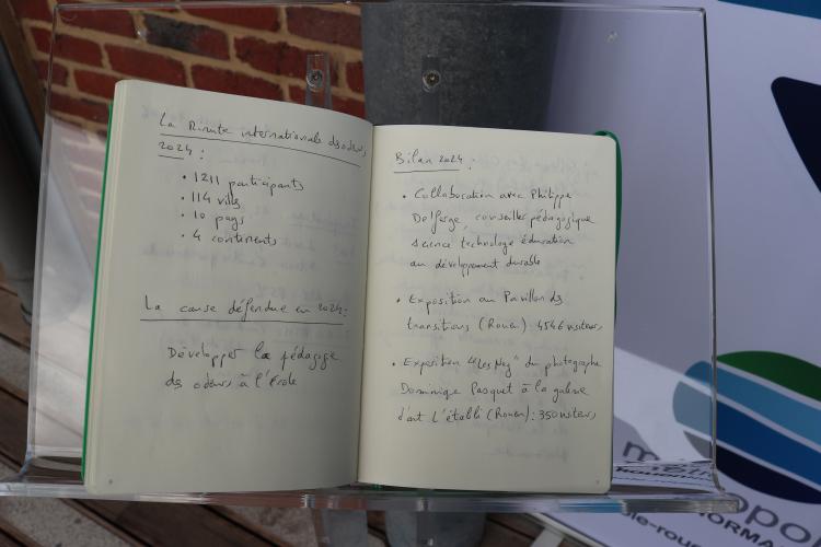 Contenu du Carnet des Odeurs