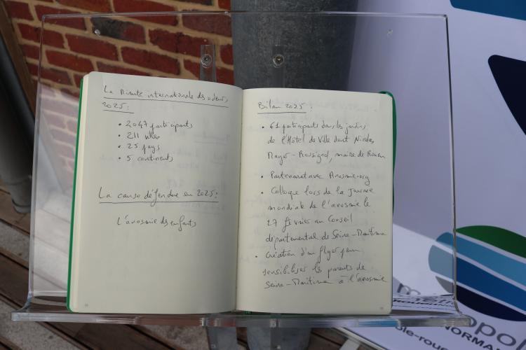 Contenu du Carnet des Odeurs