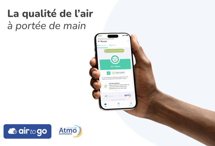 Visuel Air to Go réseau social