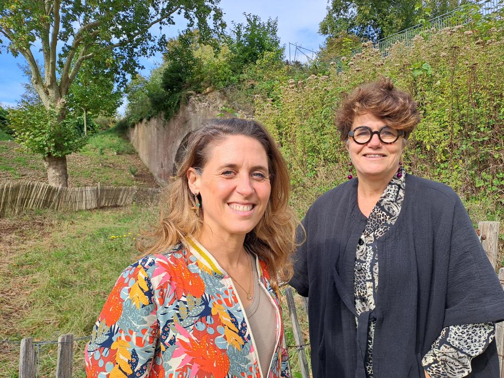 Photo de Véronique Delmas et Éléonore Mandel