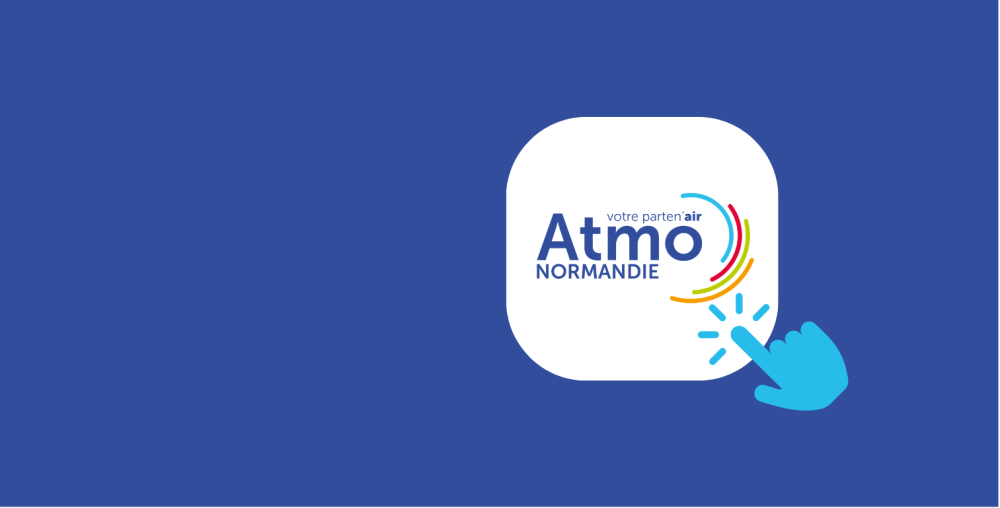 Application Atmo Normandie smarphone