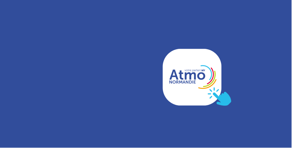 Application Atmo Normandie smartphone