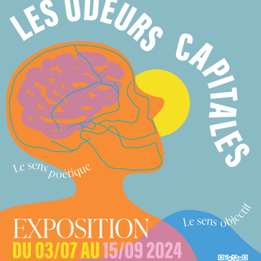 Affiche "L'exposition, Les Odeurs capitales"