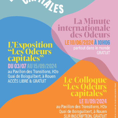 Flyer "L'exposition, Les Odeurs capitales" (verso)