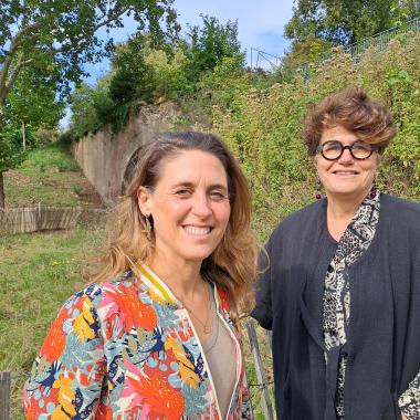 Photo de Véronique Delmas et Éléonore Mandel
