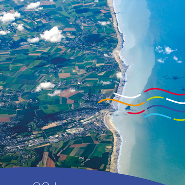 Couverture du bilan d'activité 2024 d'Atmo Normandie (crédit photo : Atmo Normandie)